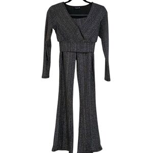 Paperoc Silver Flare and Crop 2pc Set